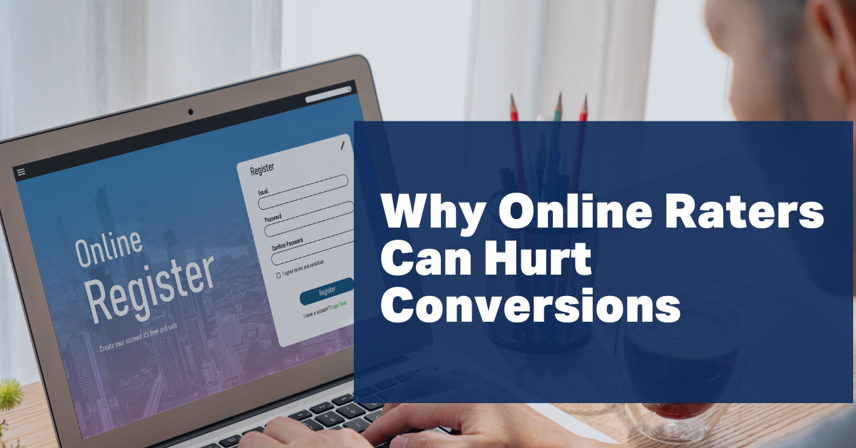 Online Raters are Hurting Your Conversion Rates